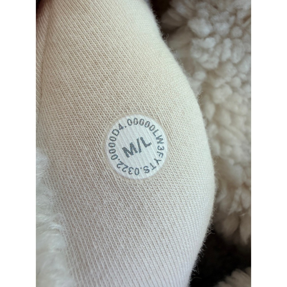 Lululemon Scuba Oversized Half-Zip Fleece Hoodie White Opal M/L - Picture 4 of 12